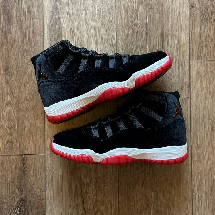 Air Jordan 11 Bred Velvet (W) Men size