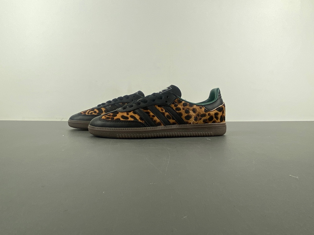 adidas Samba OG Black Green Leopard (W)