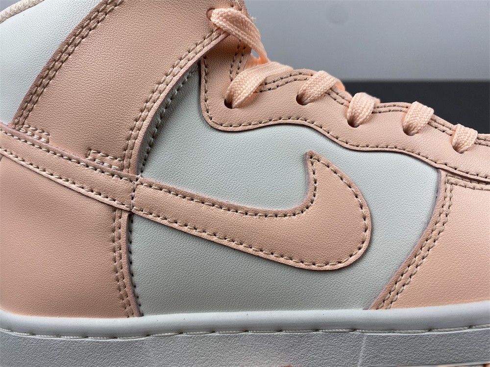 Nike Dunk High Sail Crimson Tint