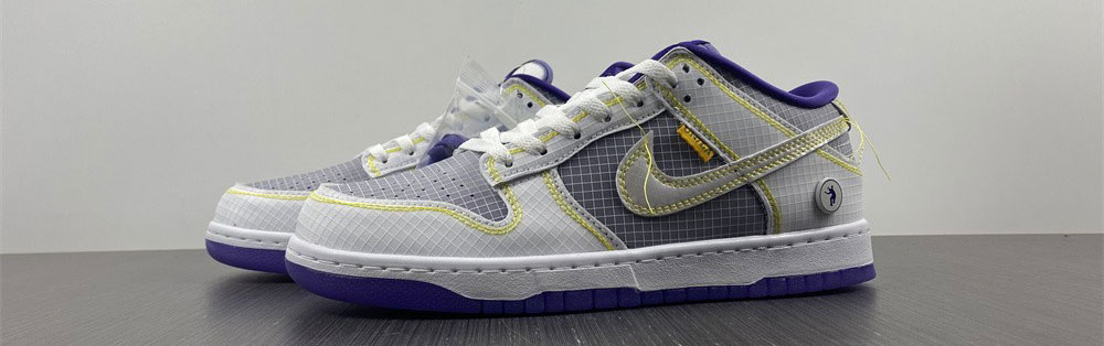 Nike Dunk Low Union Passport Pack Grey Purple