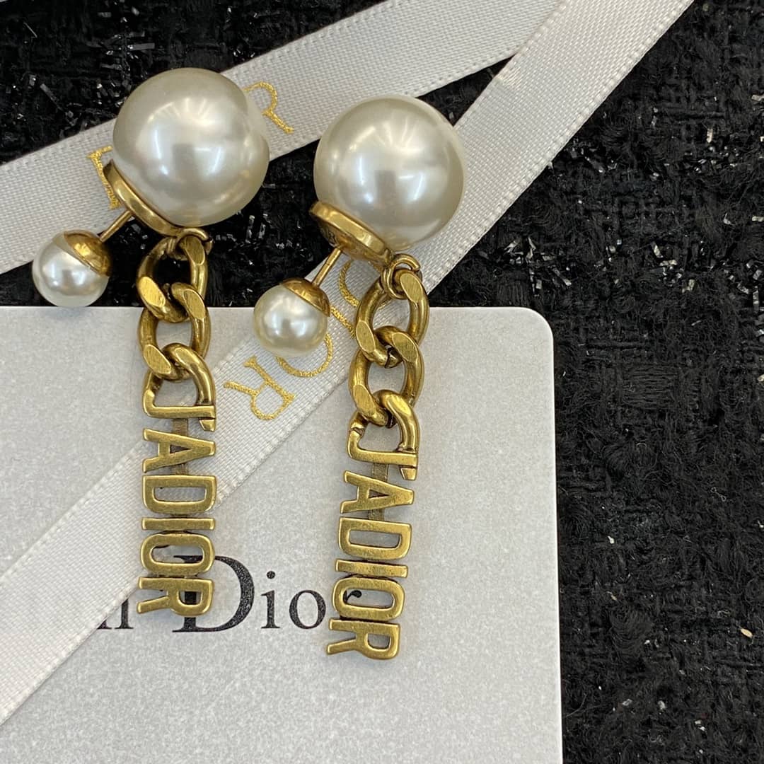Dior Designer Earrings Dupe