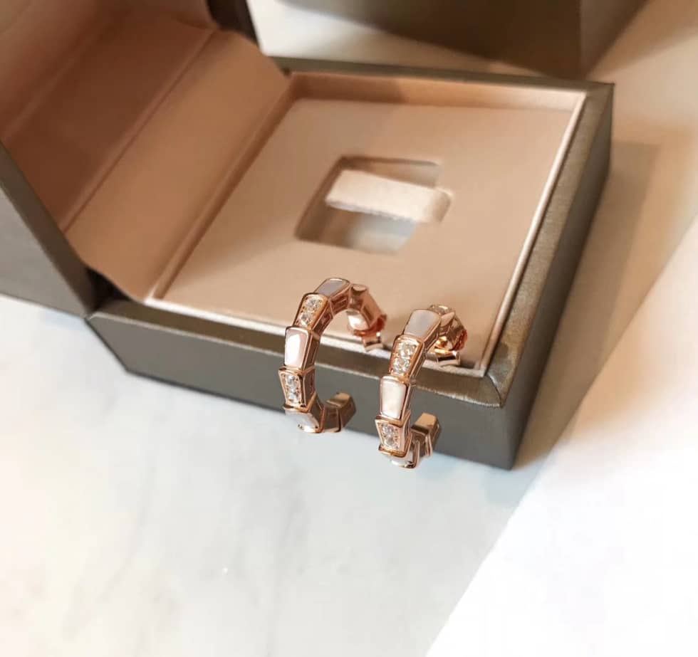 Wholesale Bvlgari Logo Earrings