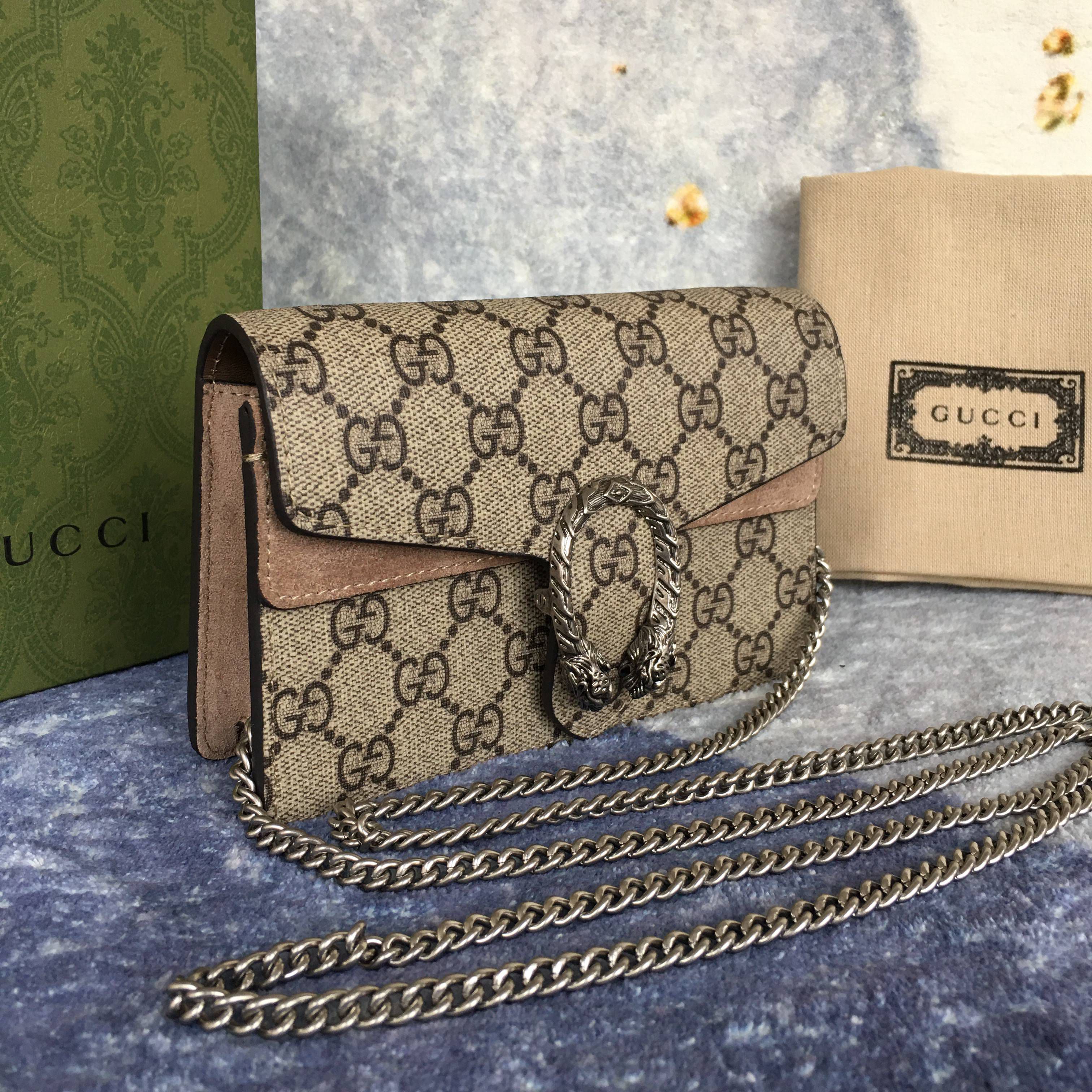 GUCCI Dionysus Supreme super mini bag 476432