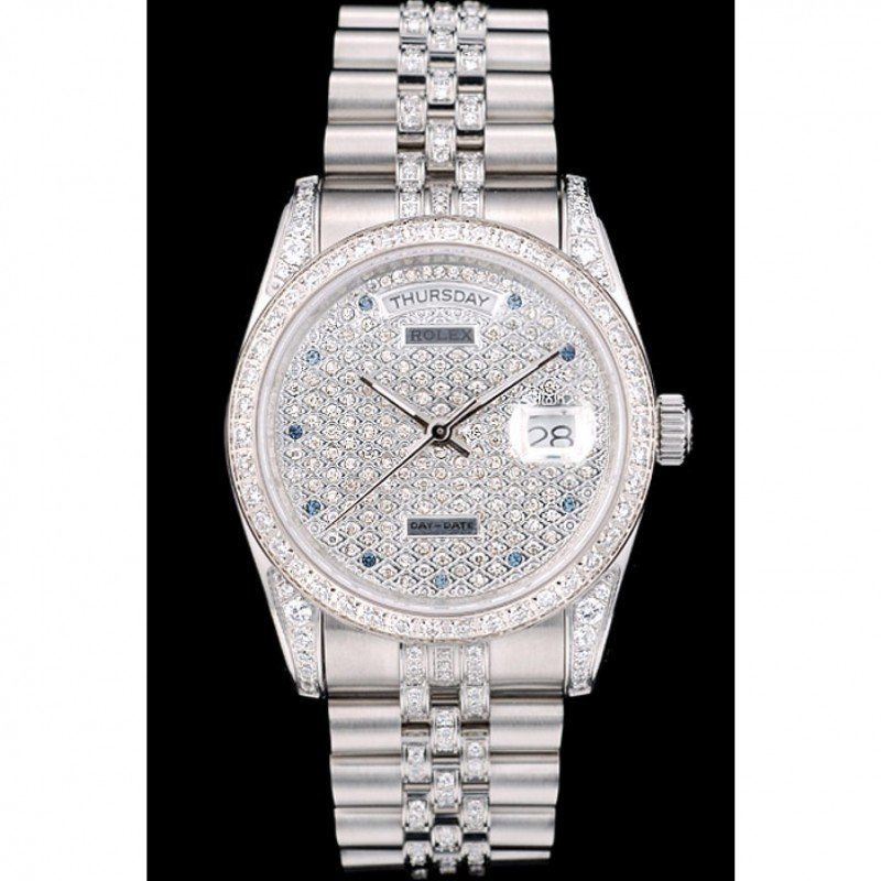 Replica Rolex Day-Date 36mm Diamond Dial 41985