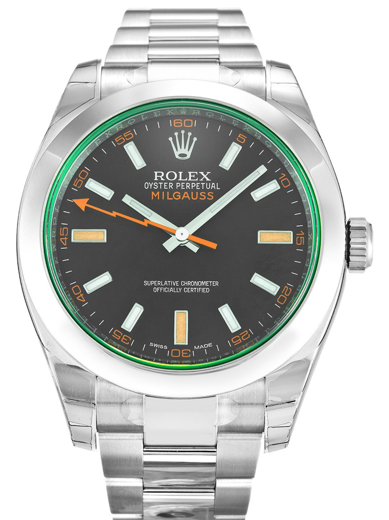 Replica Rolex Milgauss 40mm Black Dial 116400 GV