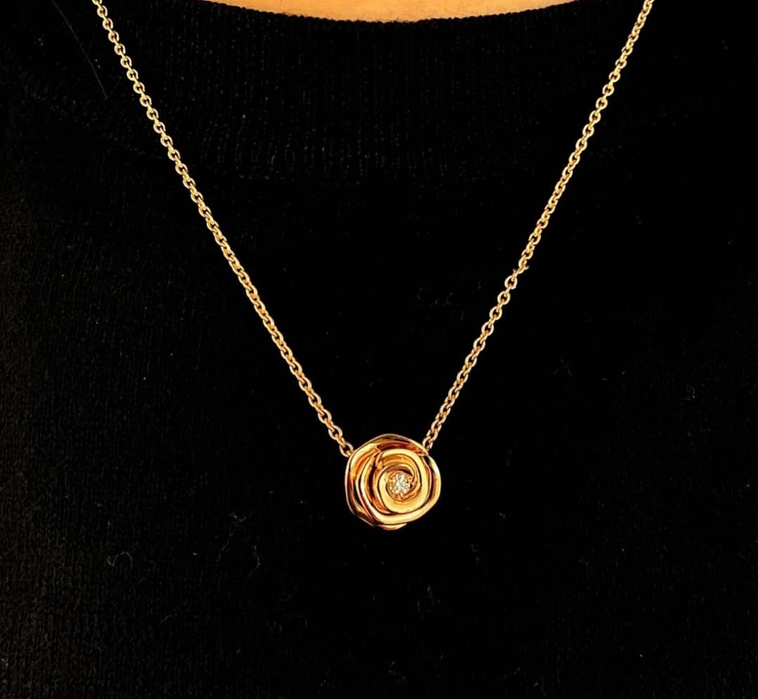 Knockoff Dior Logo Necklace