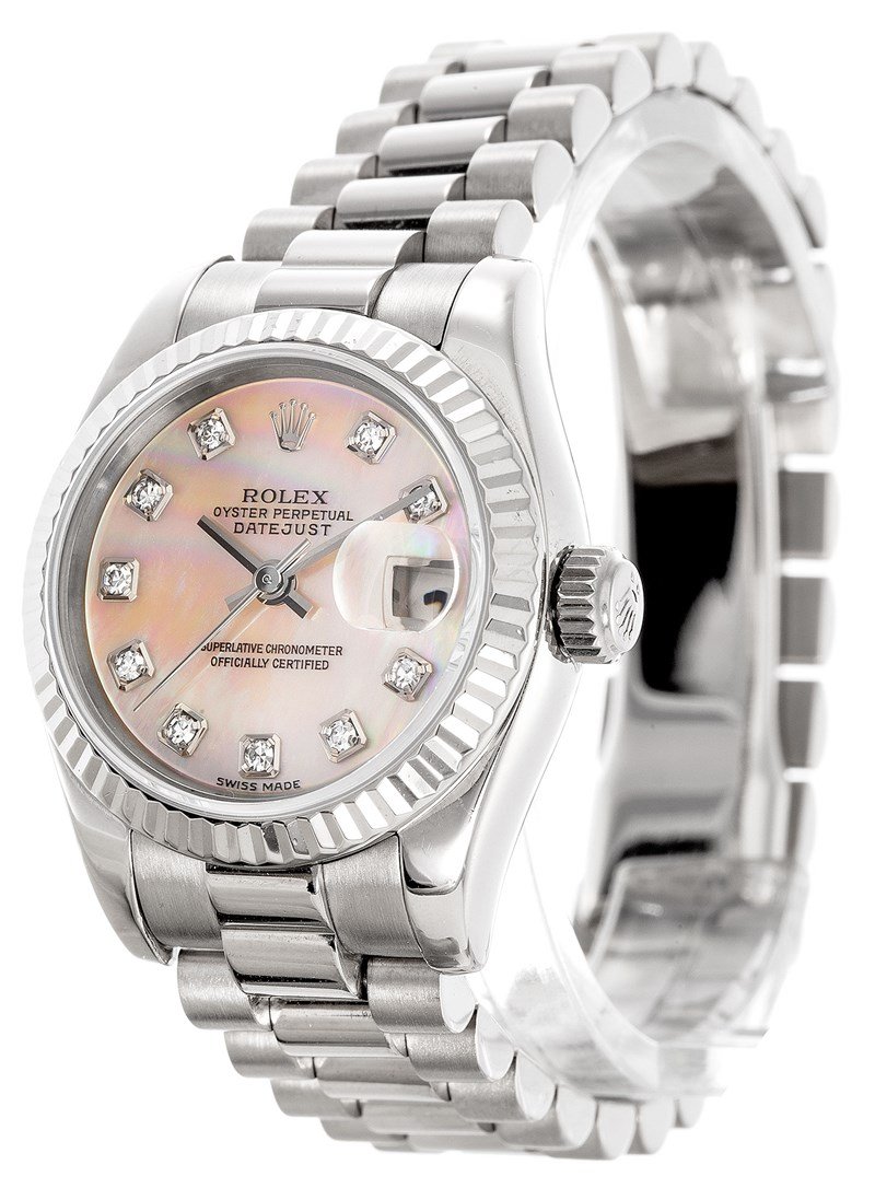 Replica Rolex Datejust 31mm Mother of Pearl Dial 179179