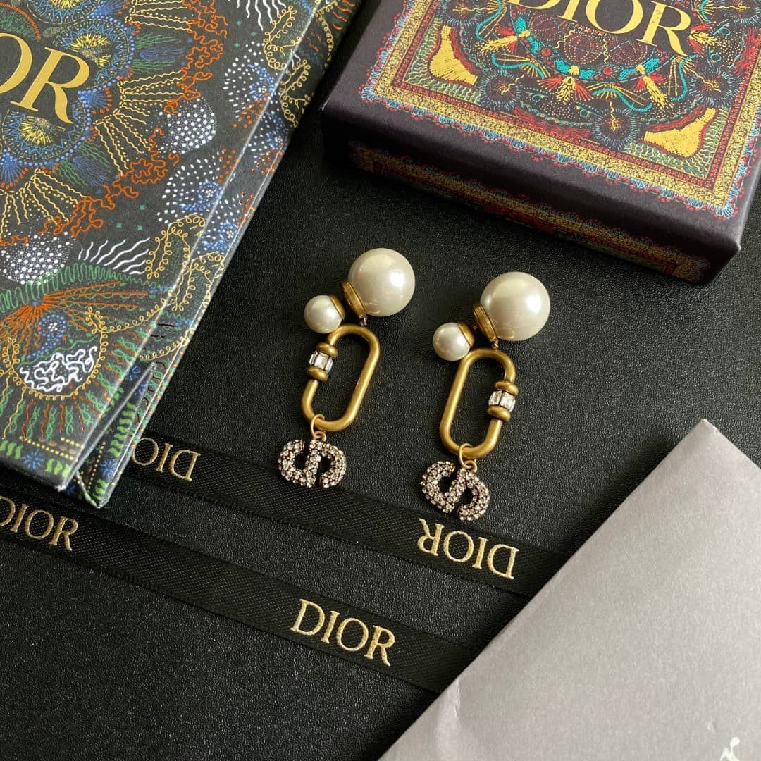 Dior Replica Designer Earrings Cheap