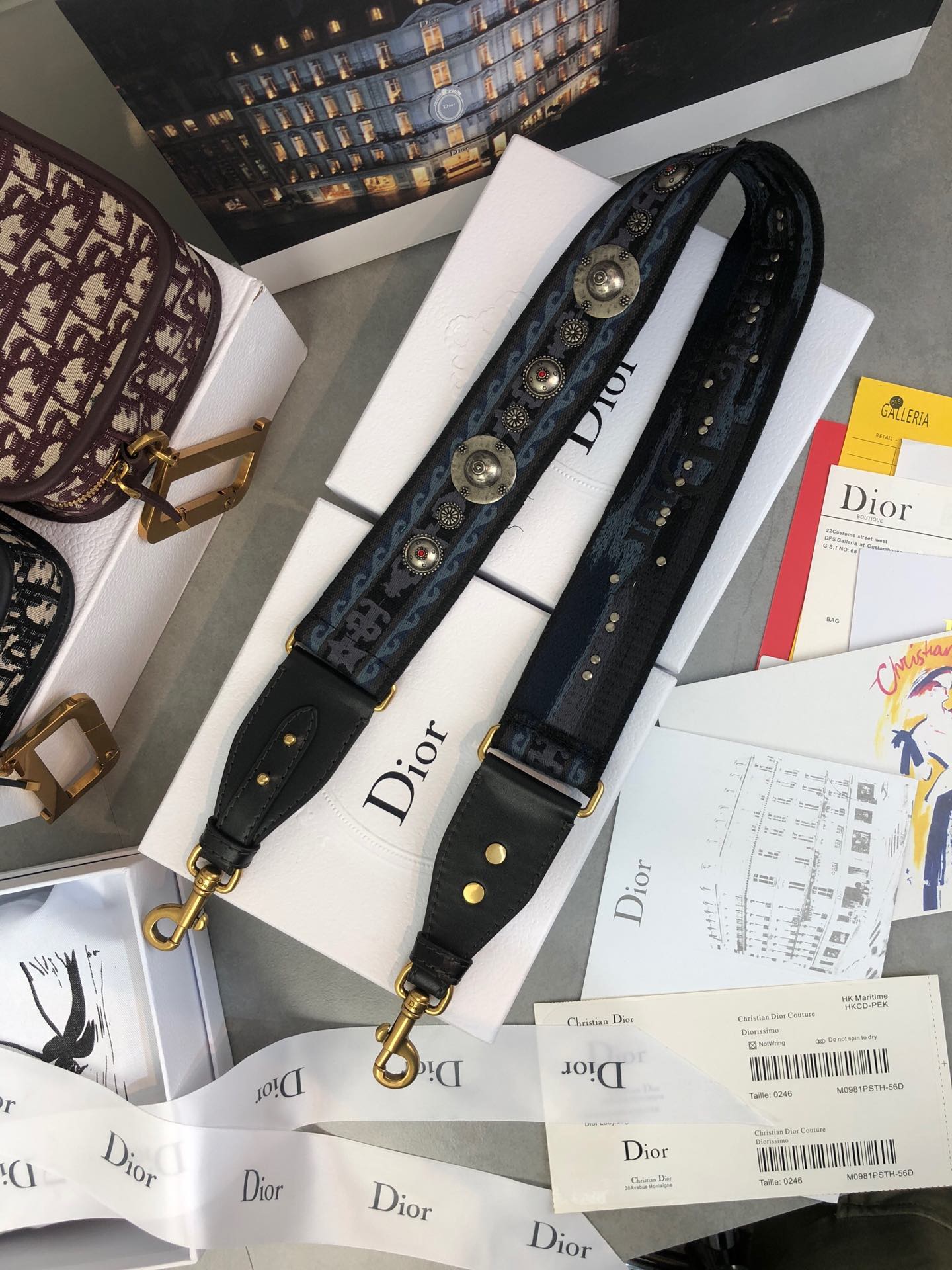 Dior shoulder strap 8