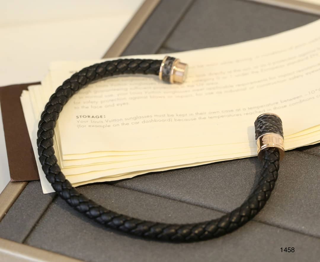 Fake Louis Vuitton Logo Bracelet