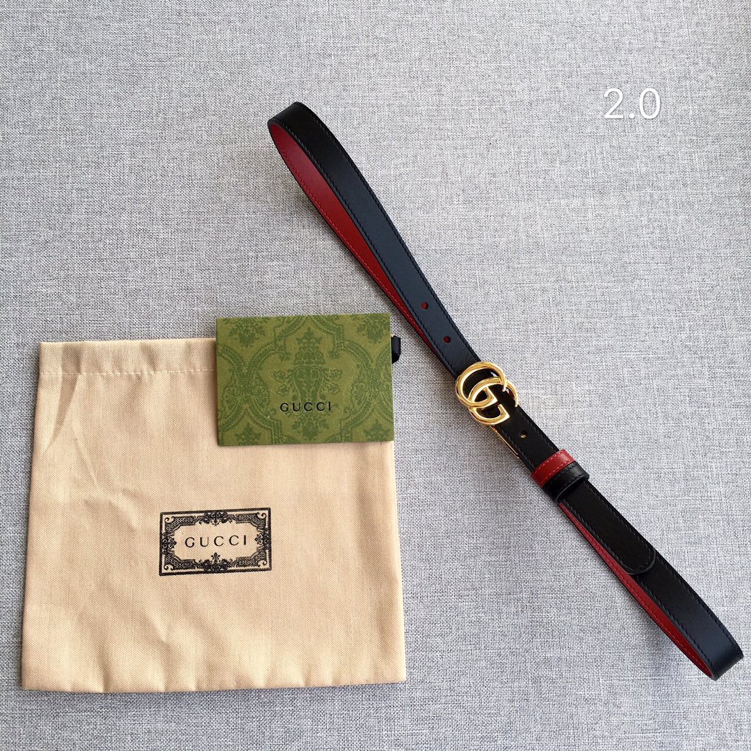 Gucci belt 2.0CM