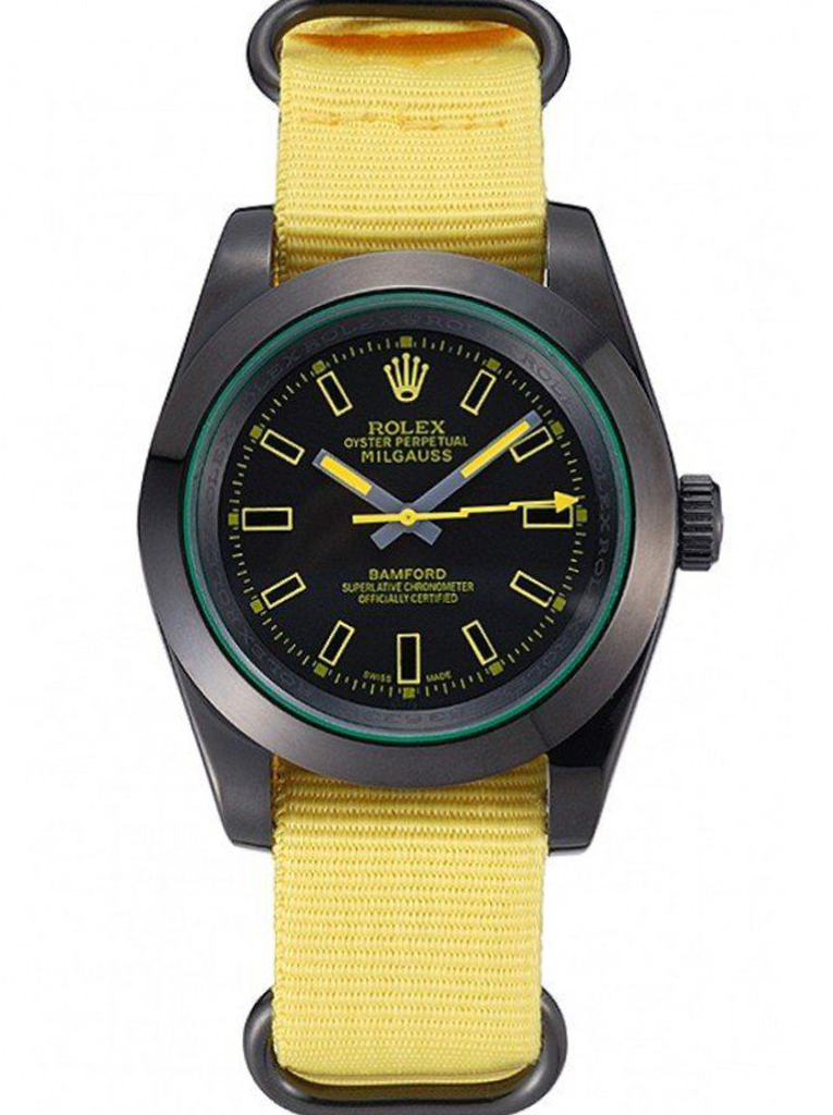 Replica Rolex Milgauss 40mm Black Dial 621999