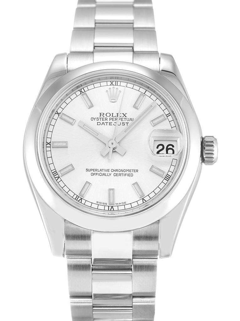 Replica Rolex Lady-Datejust 30mm Silver Dial 178240