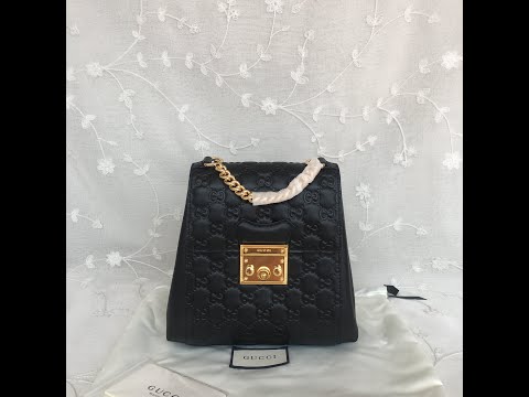 Gucci Black Packback 498194