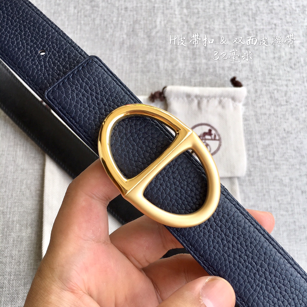 Hermes belt 3.2CM