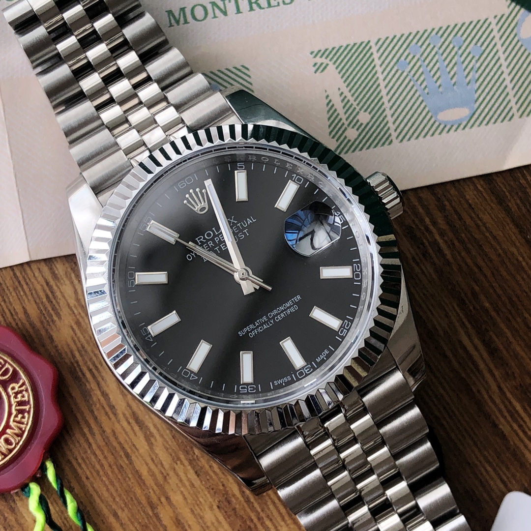 Datejust 41 Black Dial Men's  Watch