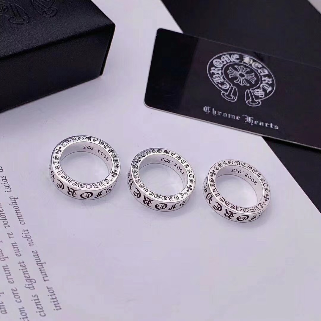 【C*hrome hearts CH Forever ring 925Silver