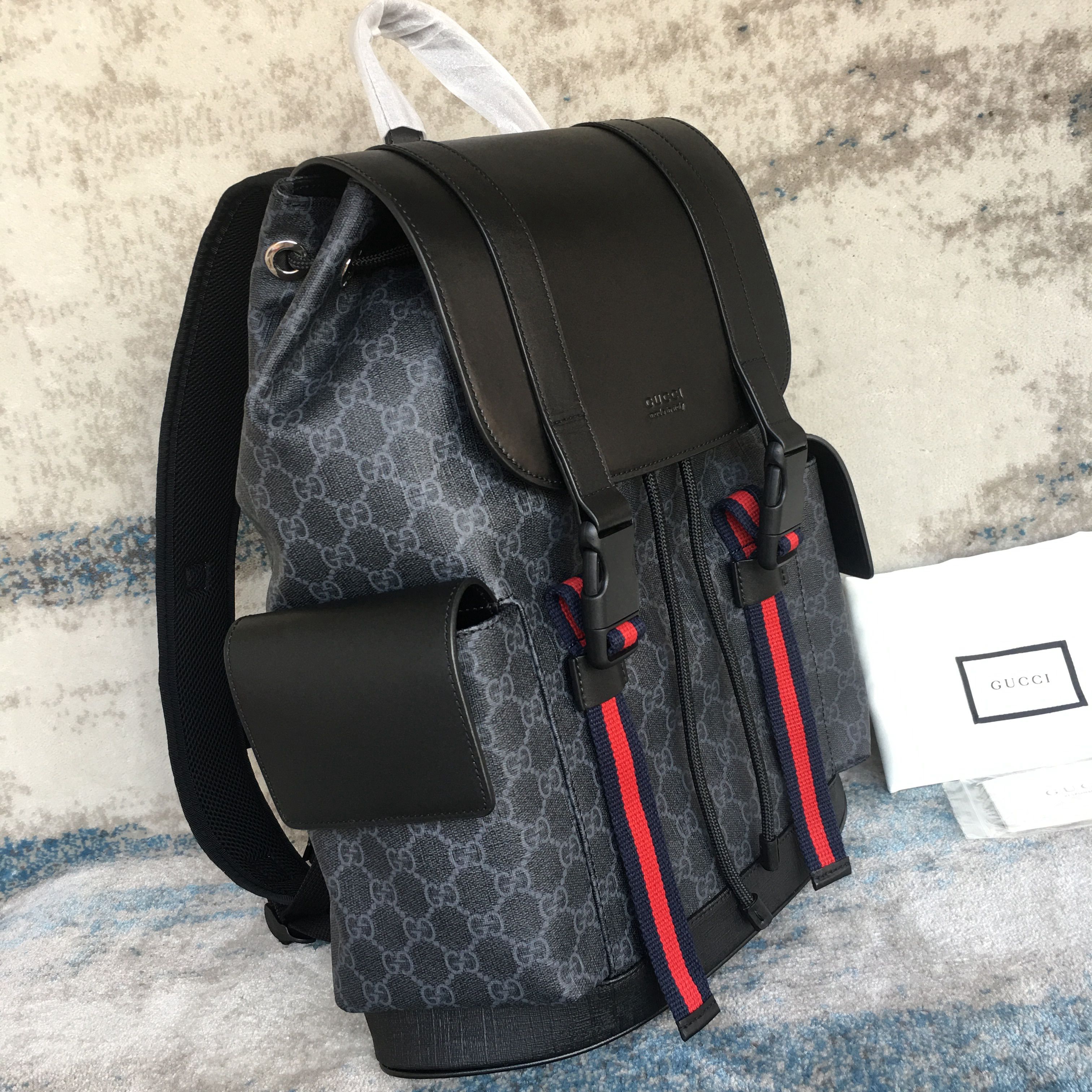 GUCCI Black Backpack 495563
