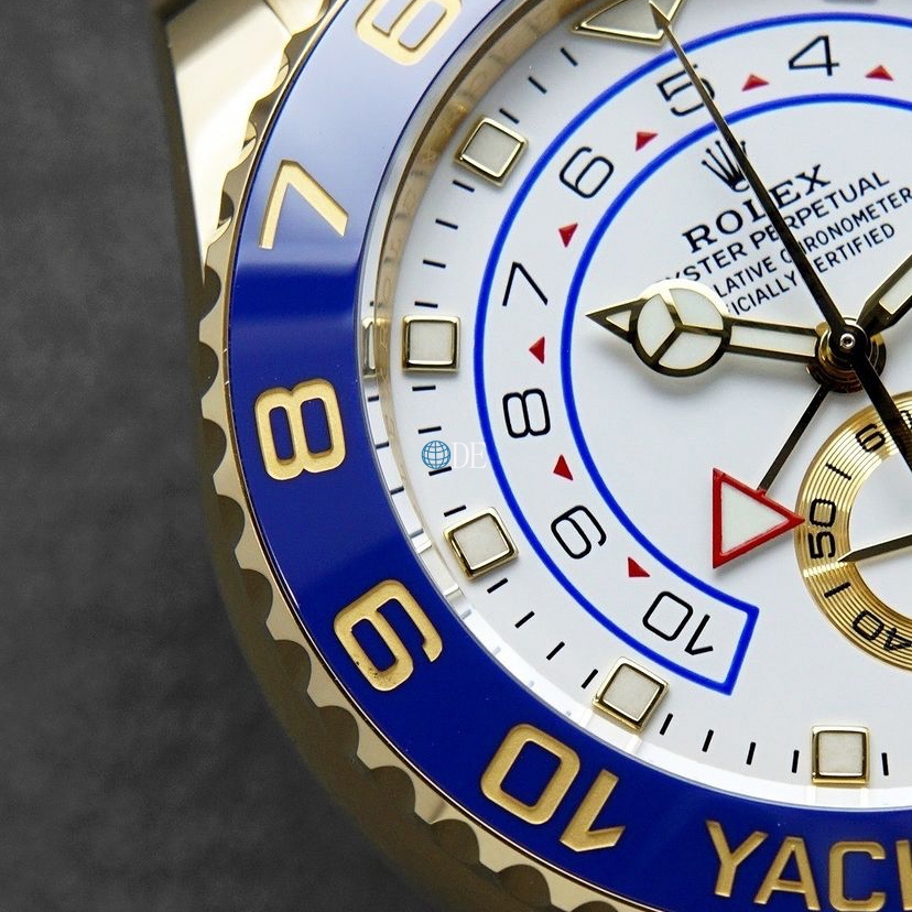 Rolex Yacht-Master II White Dial Mercedes Hands 116680/116688