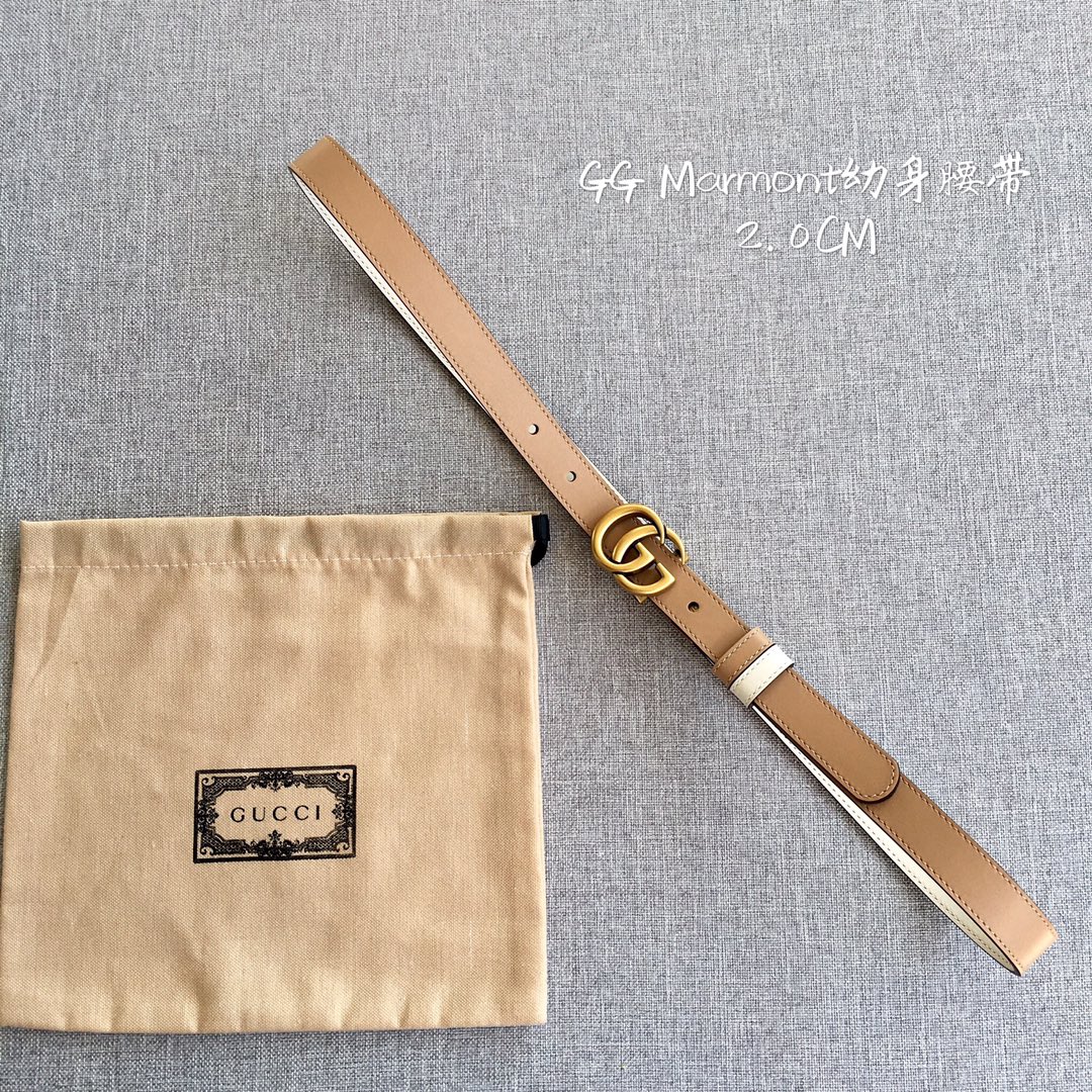 Gucci belt 2.0CM