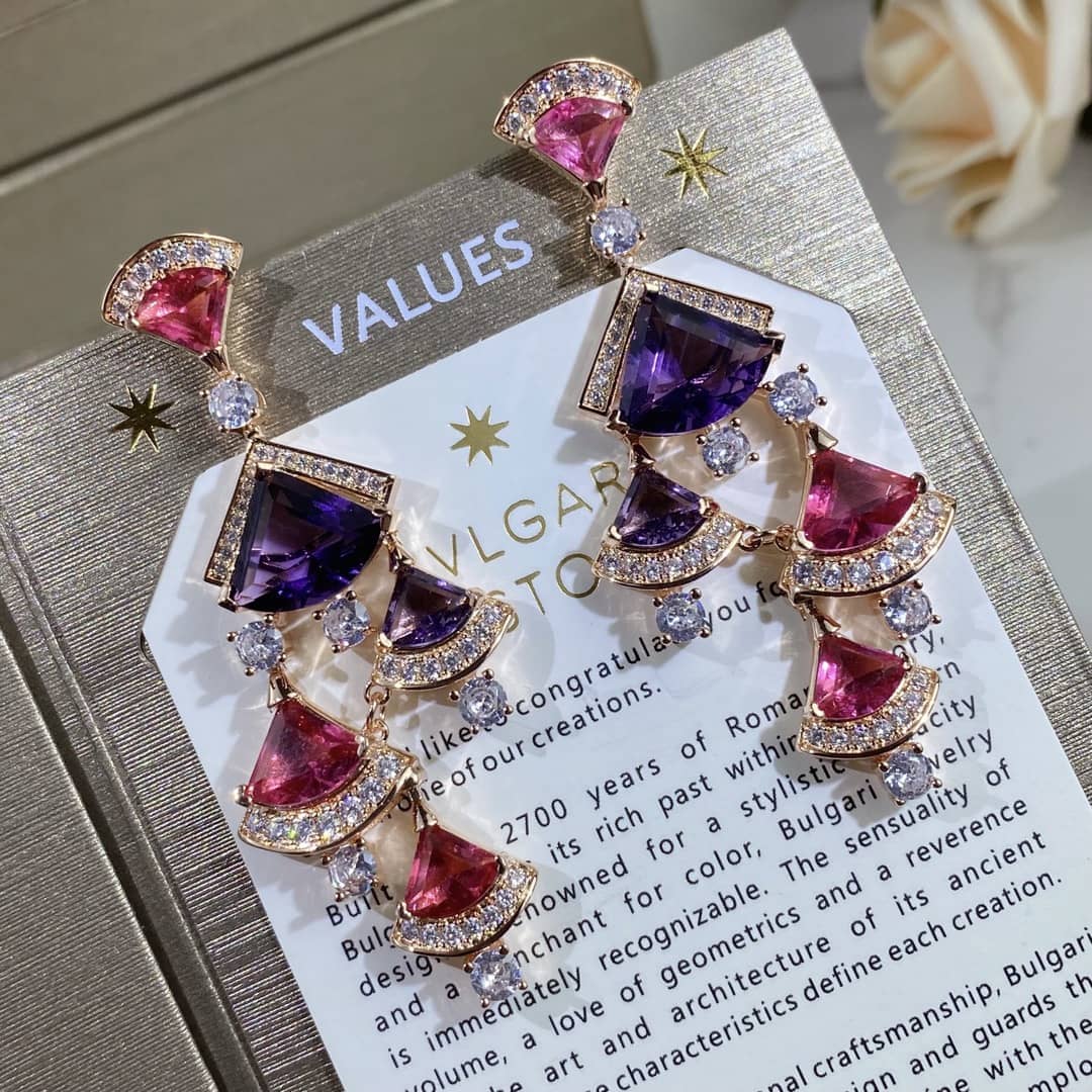 Bvlgari Designer Earrings Dupe
