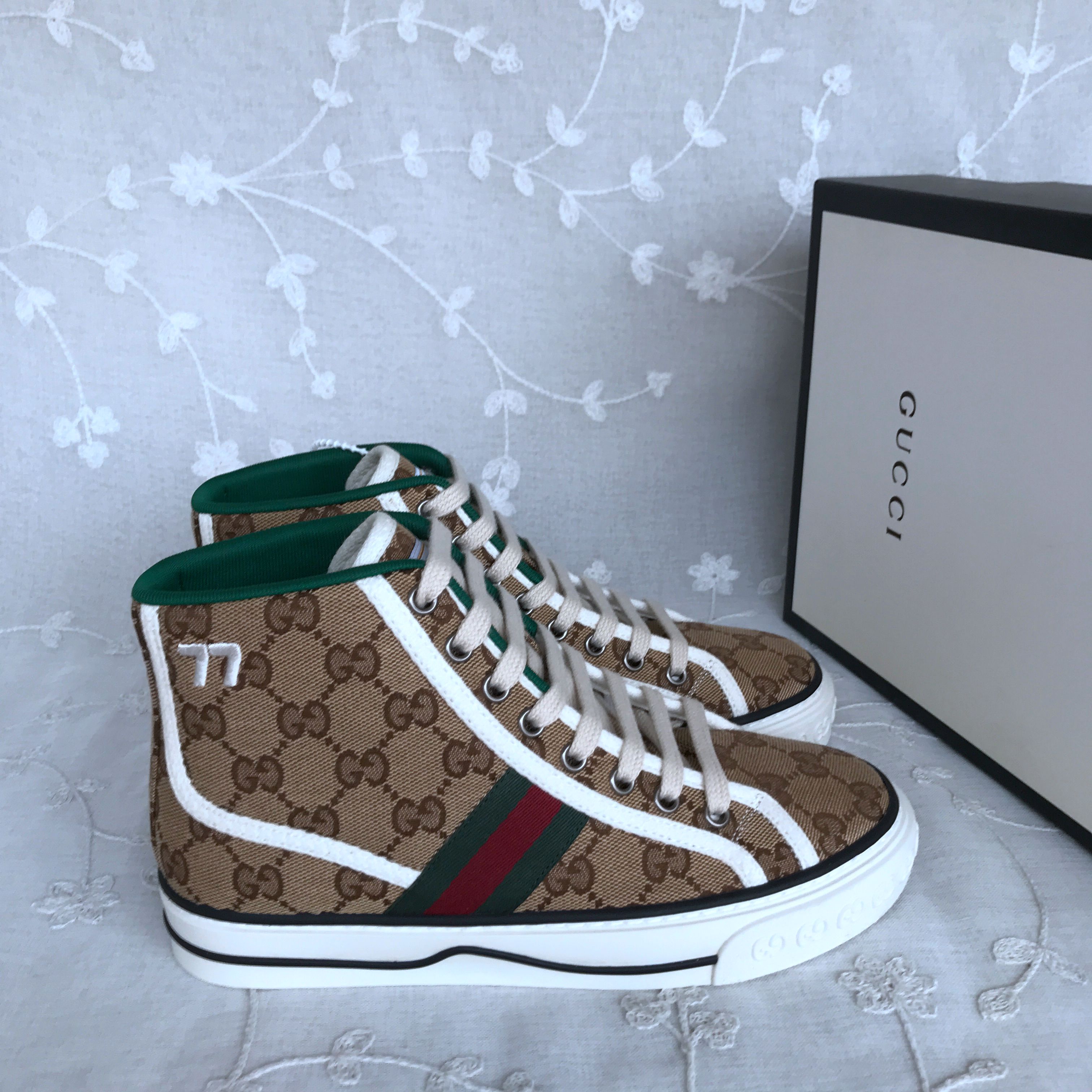 Gucci Women's Tennis 1977 high top sneaker 1385013