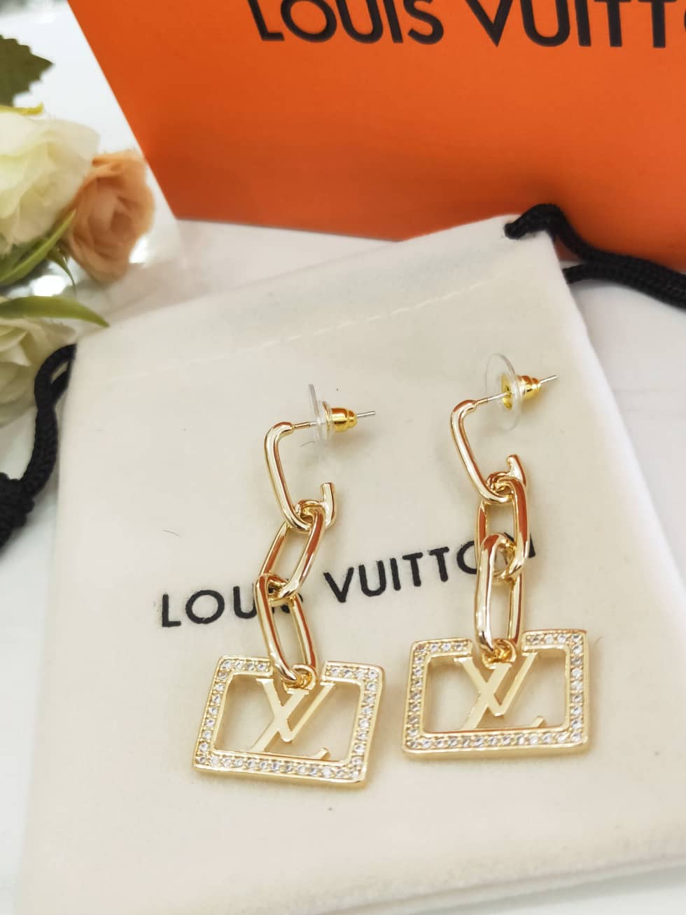 Louis Vuitton Earrings Dupe For Sale