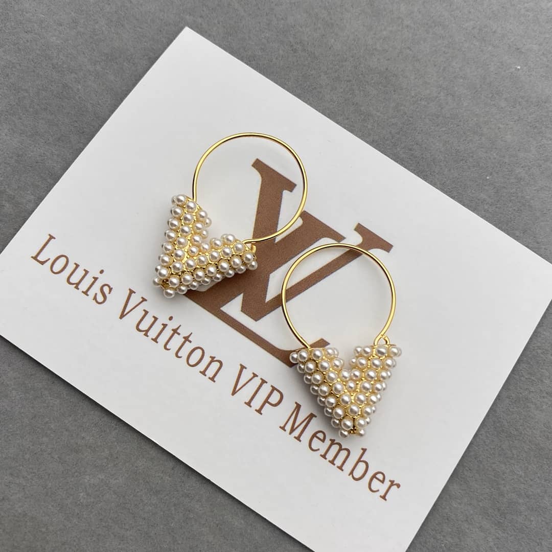 Designer Louis Vuitton Classic Earrings