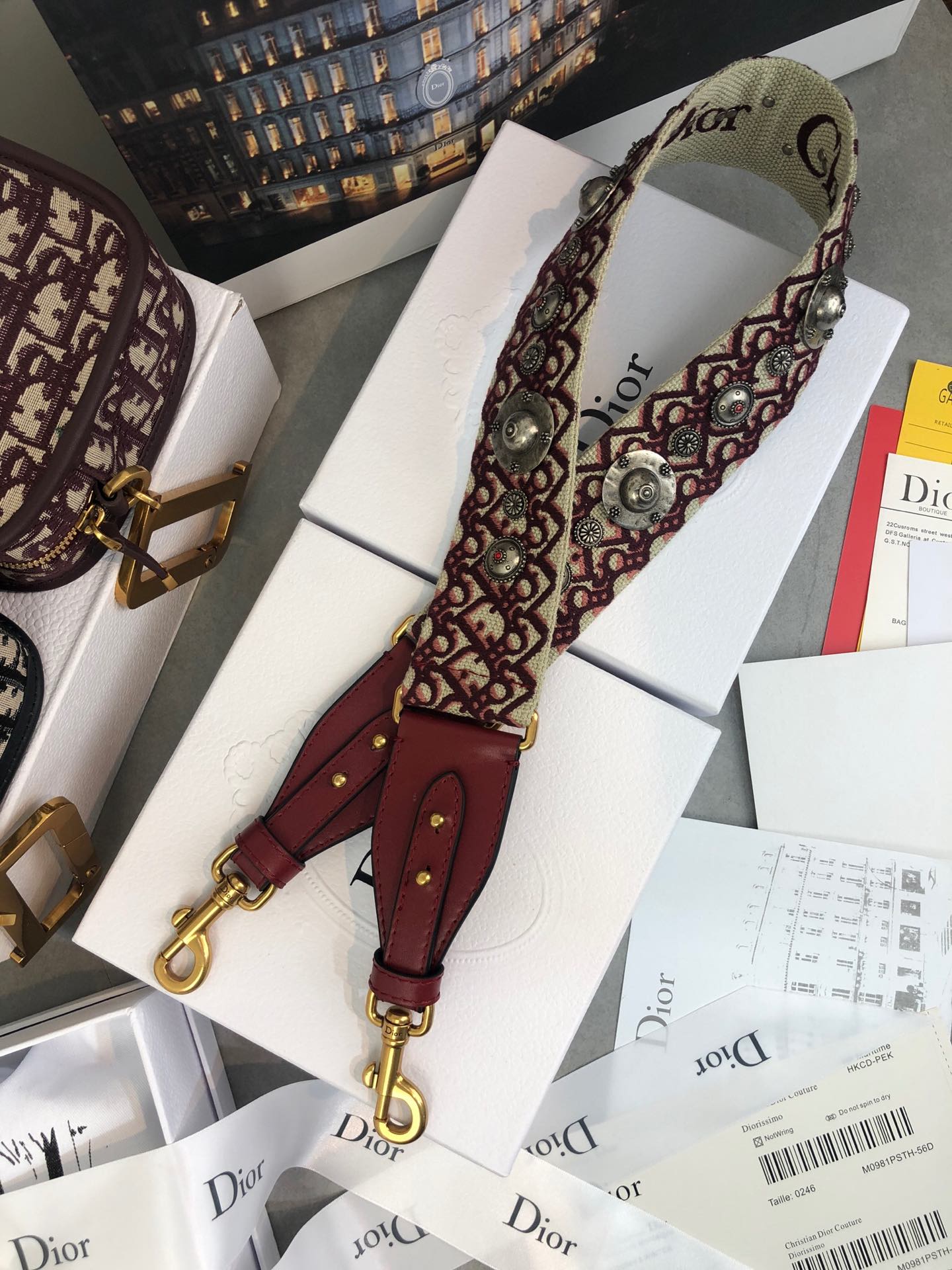 Dior shoulder strap 5