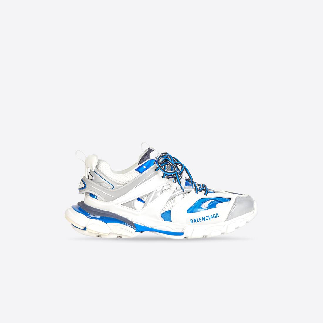 Men's Track Sneaker in White 542023W2FS99051