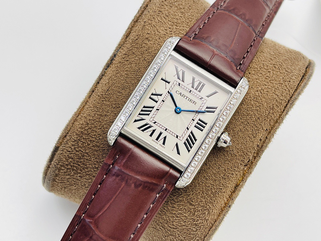 Cartier tank series WJTA0037 watch