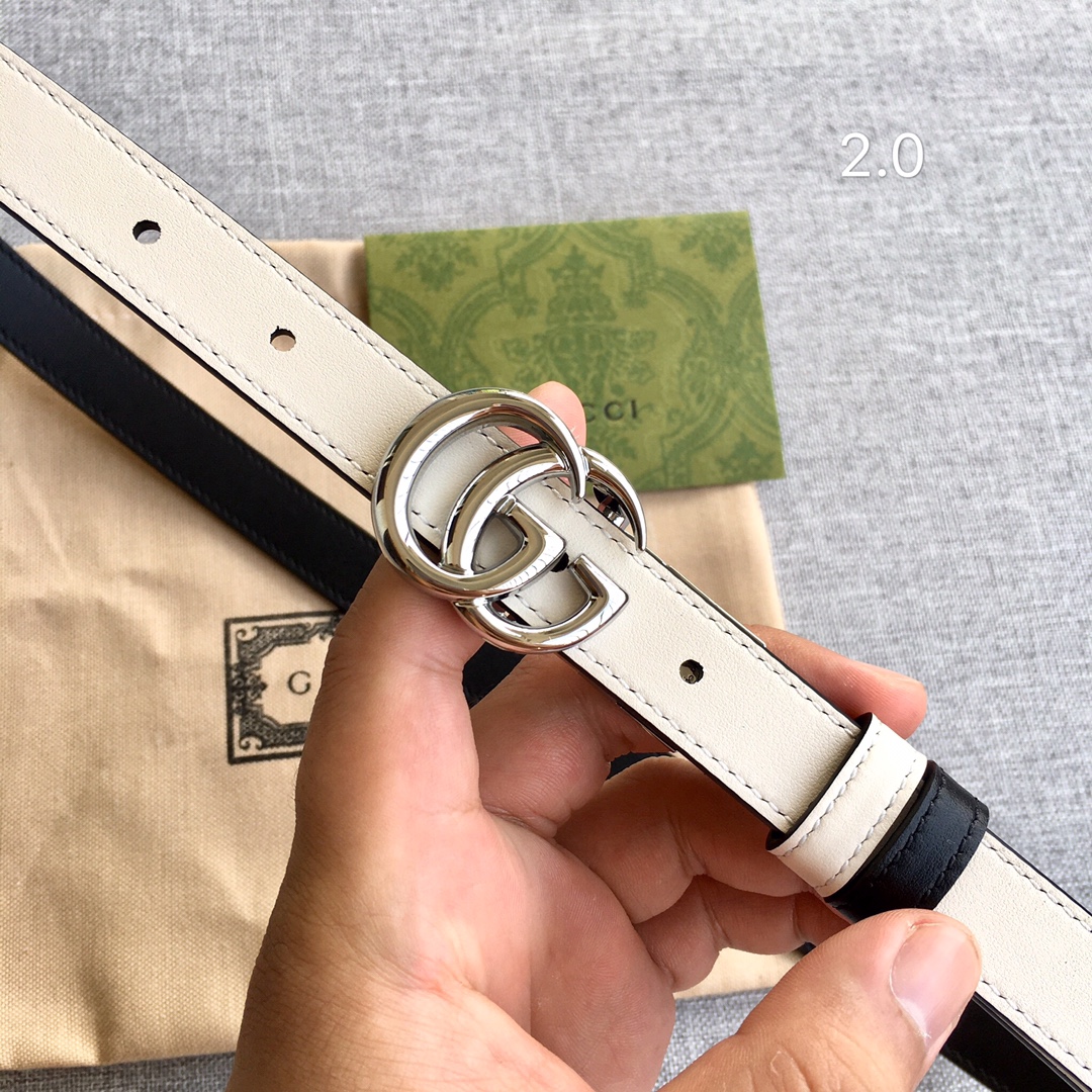 Gucci belt 2.0CM
