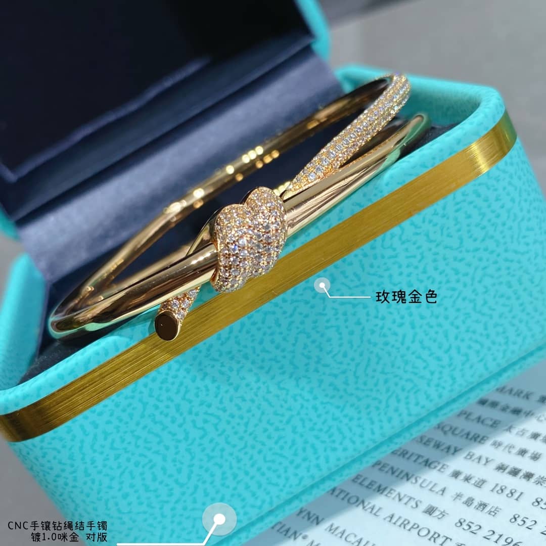 Knockoff Tiffany Logo Bracelet