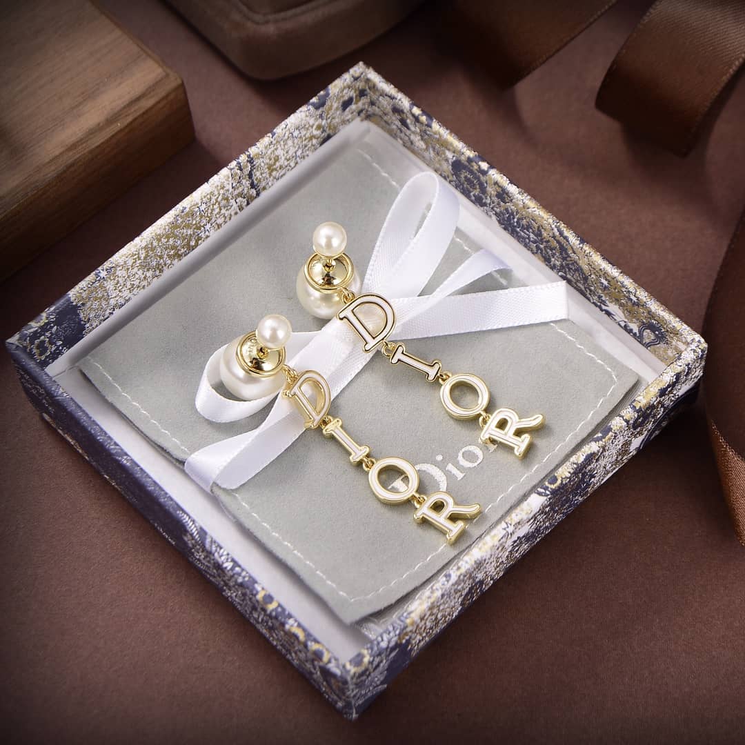 Designer Dior Classic Earrings
