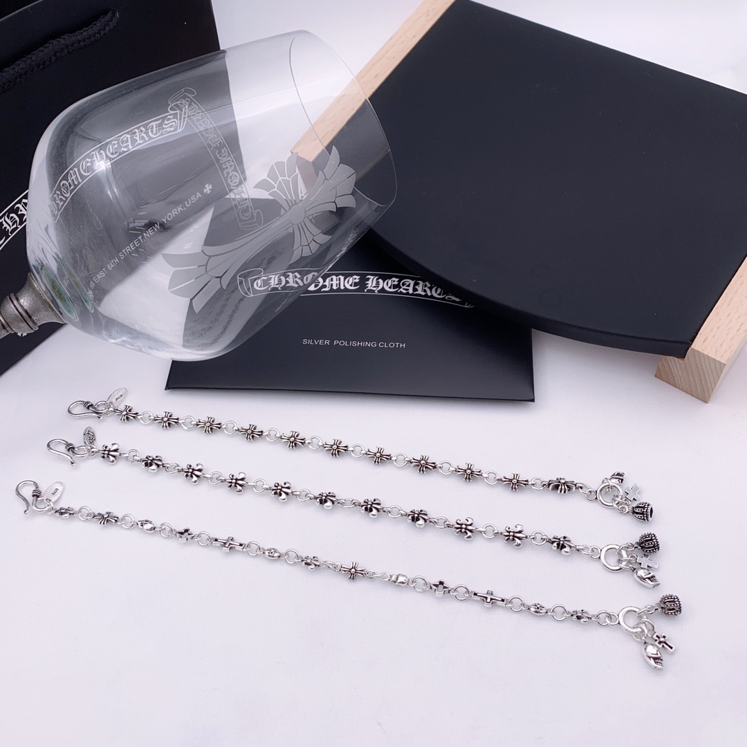C*hrome Hearts Sterling silver Cross Scout bracelet