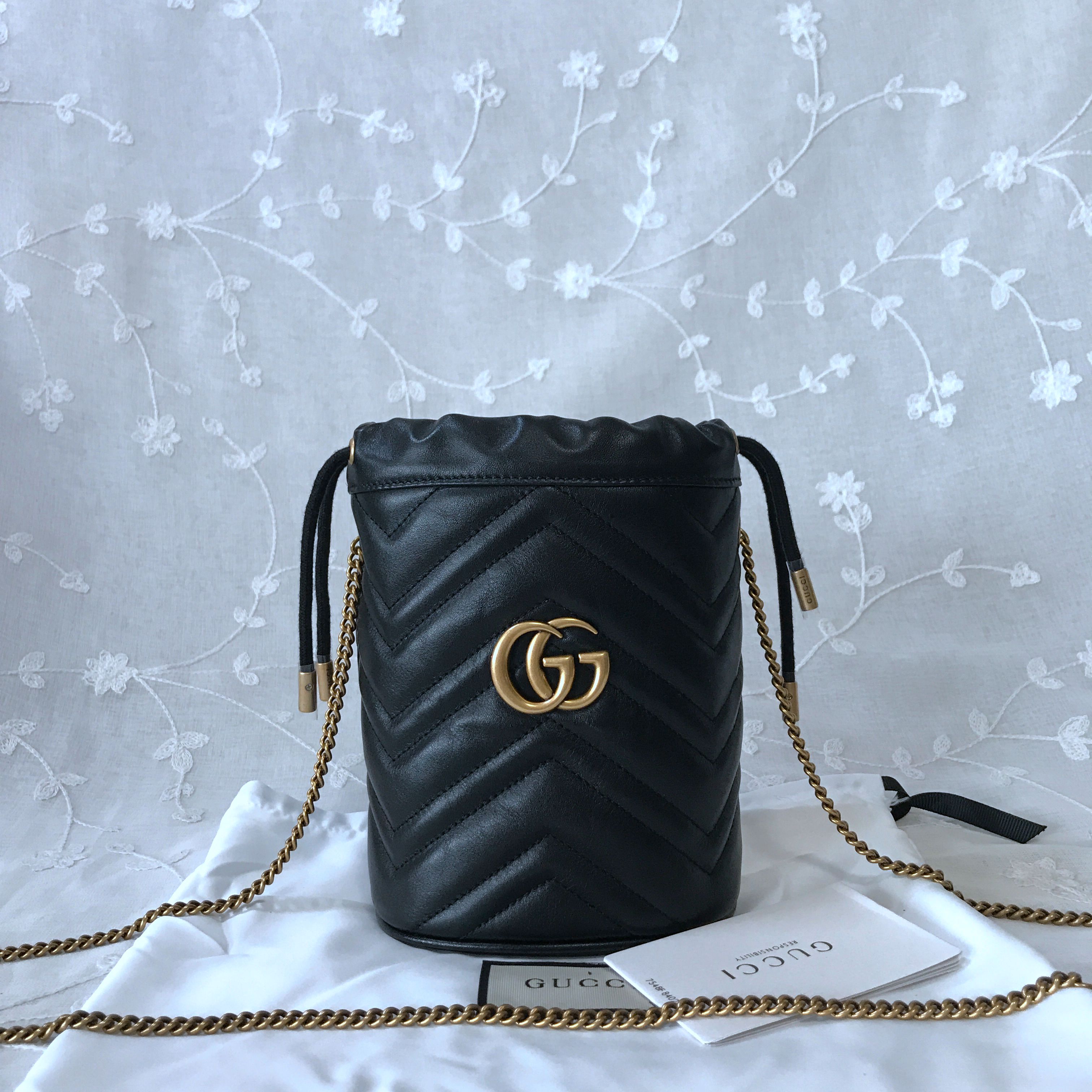 Gucci Marmont mini bucket bag 575163
