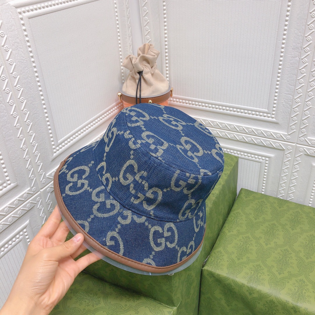 Vintage Double G Bucket Hat