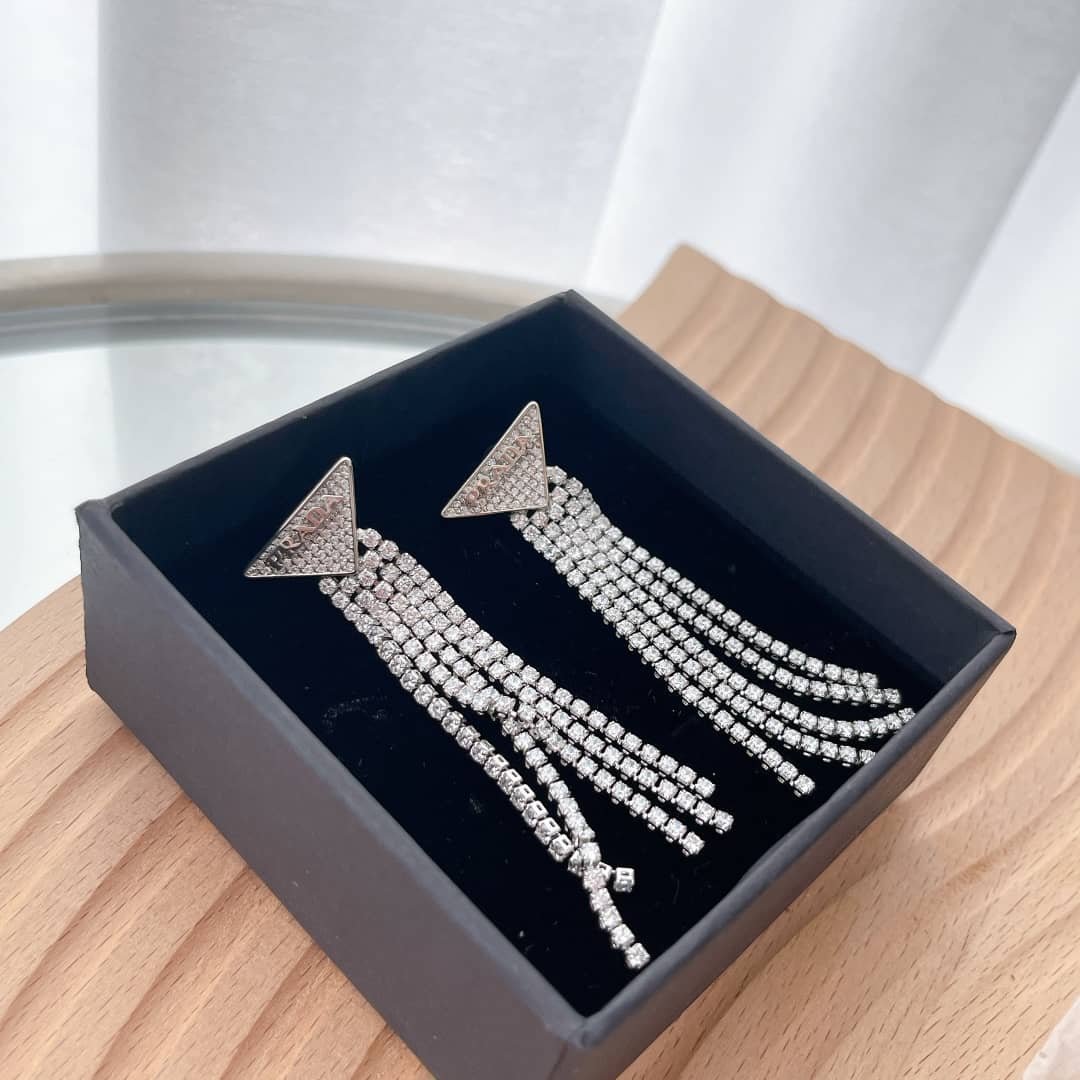 Fake Prada Designer Earrings Wholesale