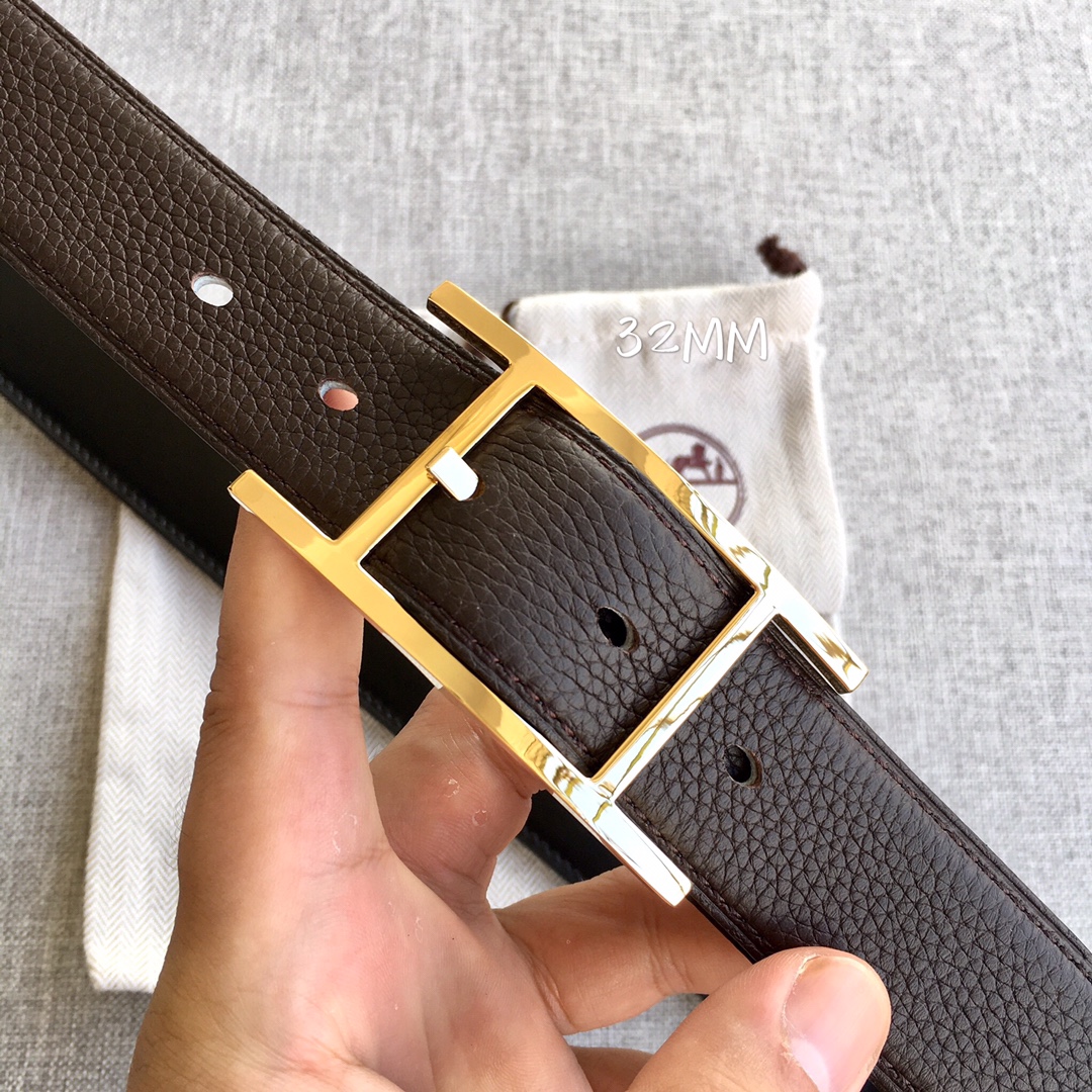 Hermes belt 3.2CM
