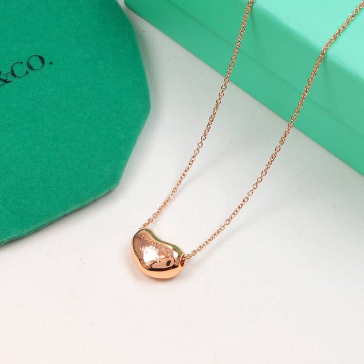 Fake Tiffany Logo Necklace