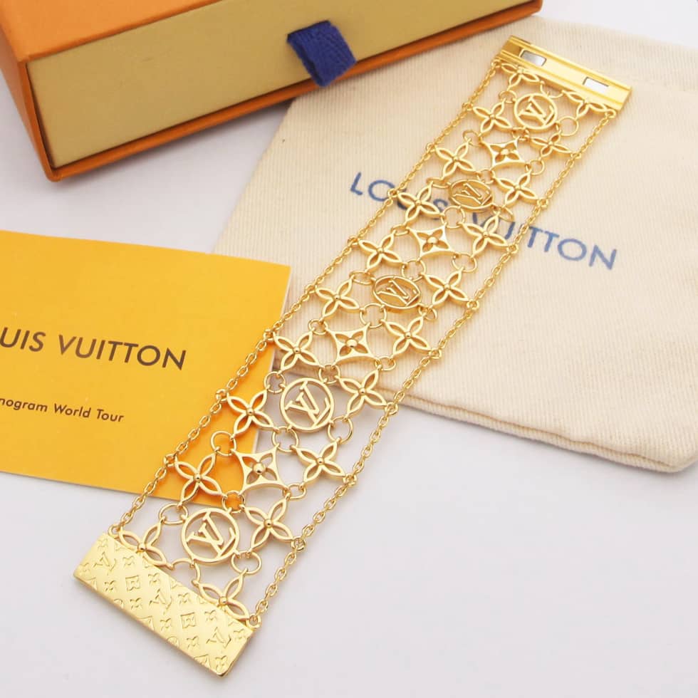Wholesale Louis Vuitton Logo Bracelet