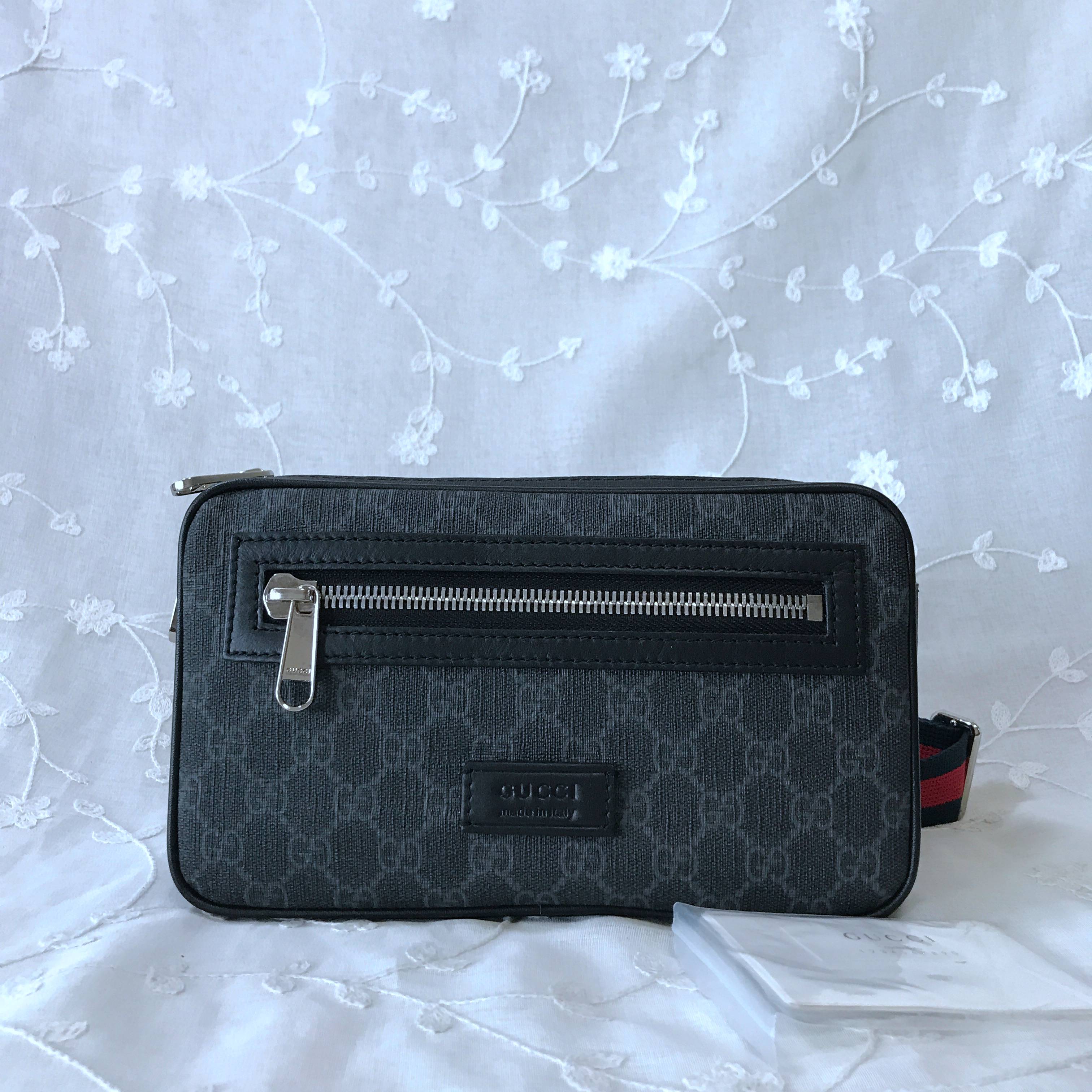 Gucci black belt bags 478325