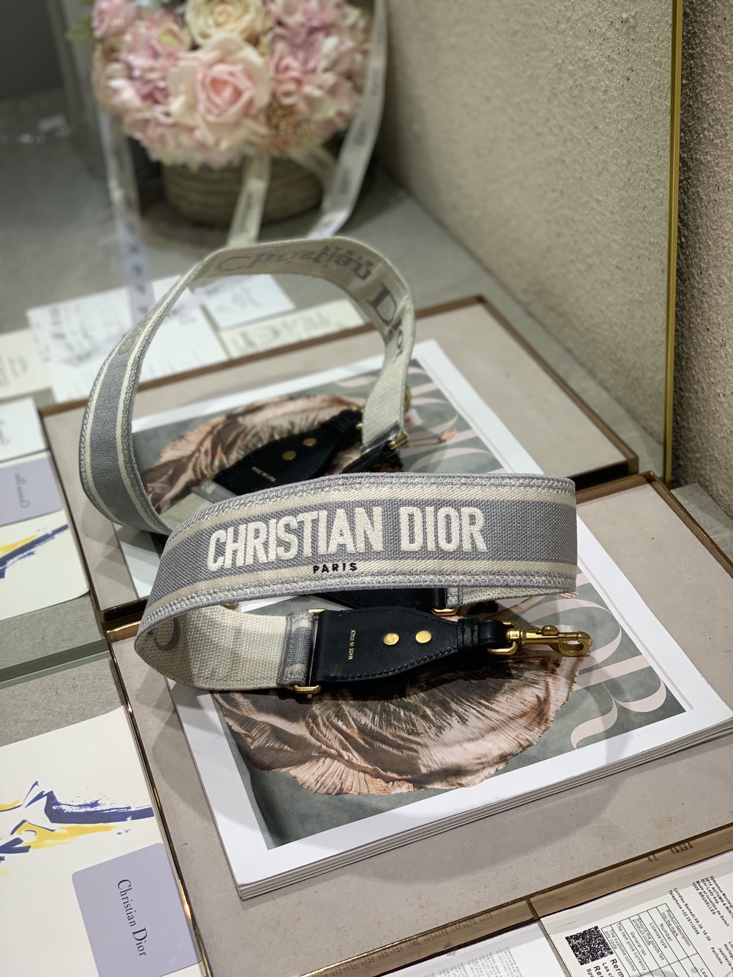 Dior shoulder strap 11
