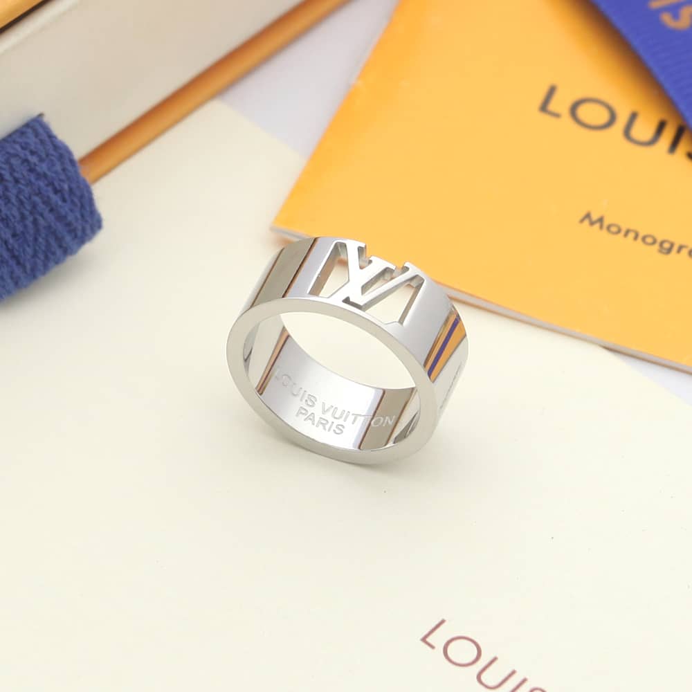 Fake Louis Vuitton Logo Ring