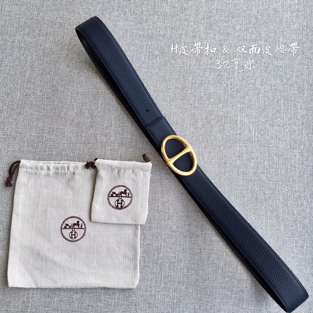 Hermes belt 3.2CM