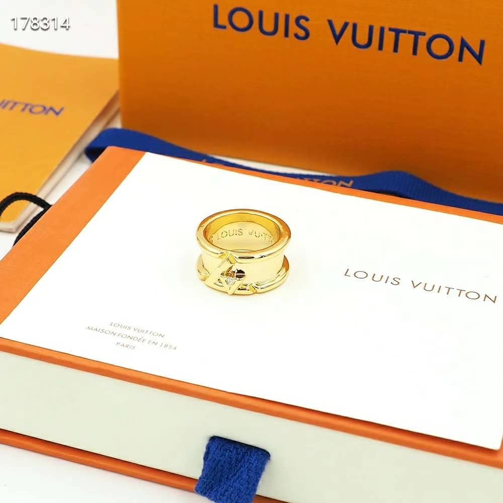 Designer Louis Vuitton Classic Ring
