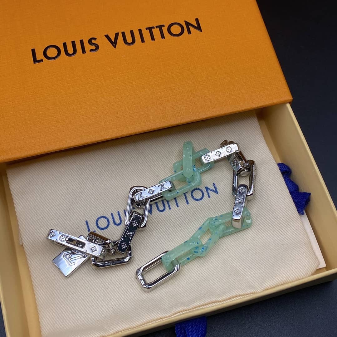 Fake Louis Vuitton Logo Bracelet