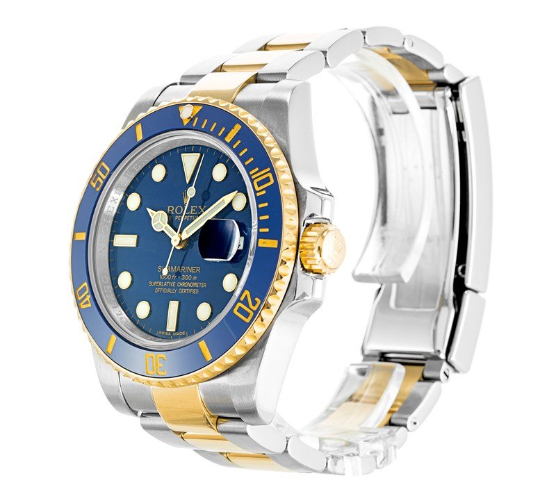 Replica Rolex Submariner 40mm Blue Dial 116613LB