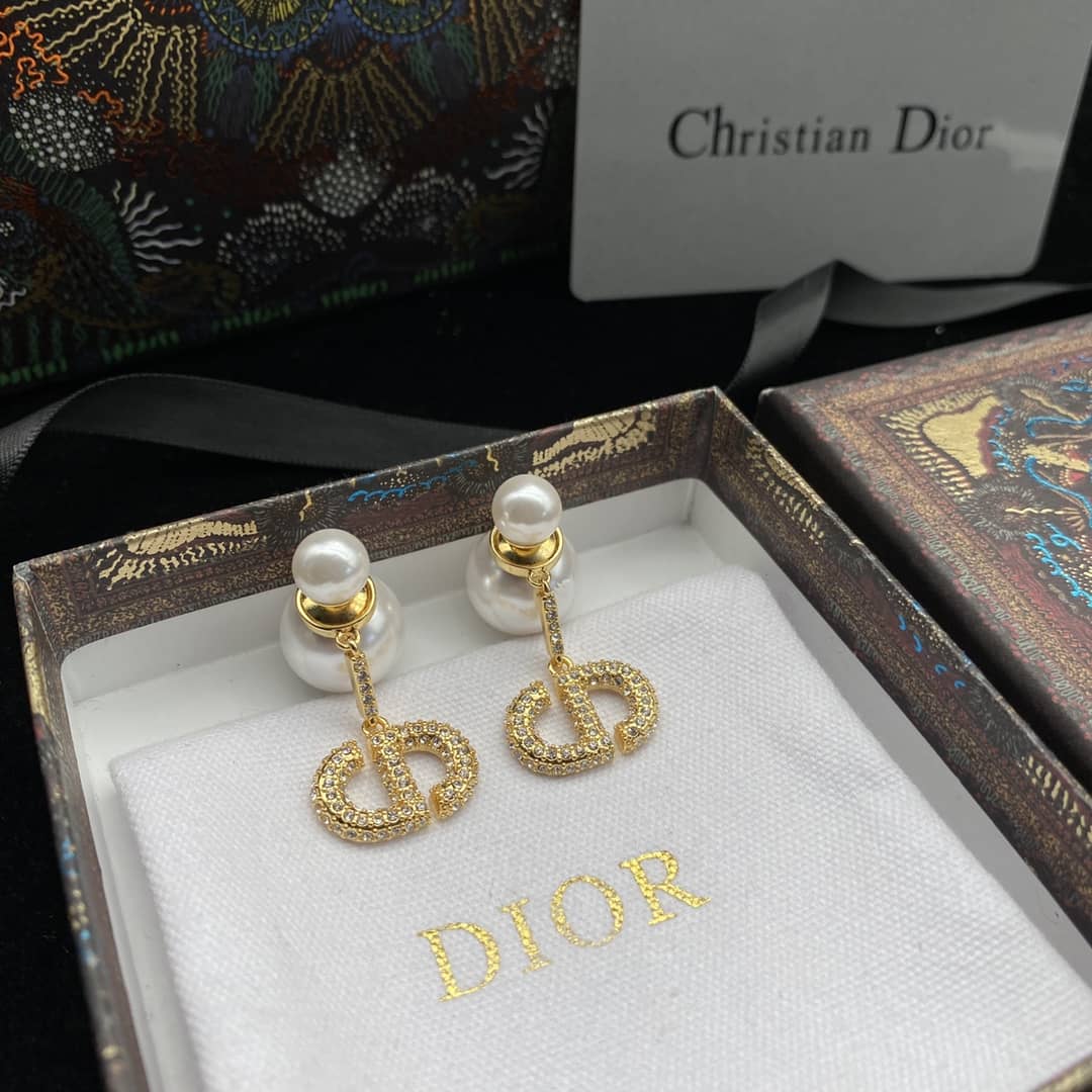 Wholesale Dior Logo Earrings