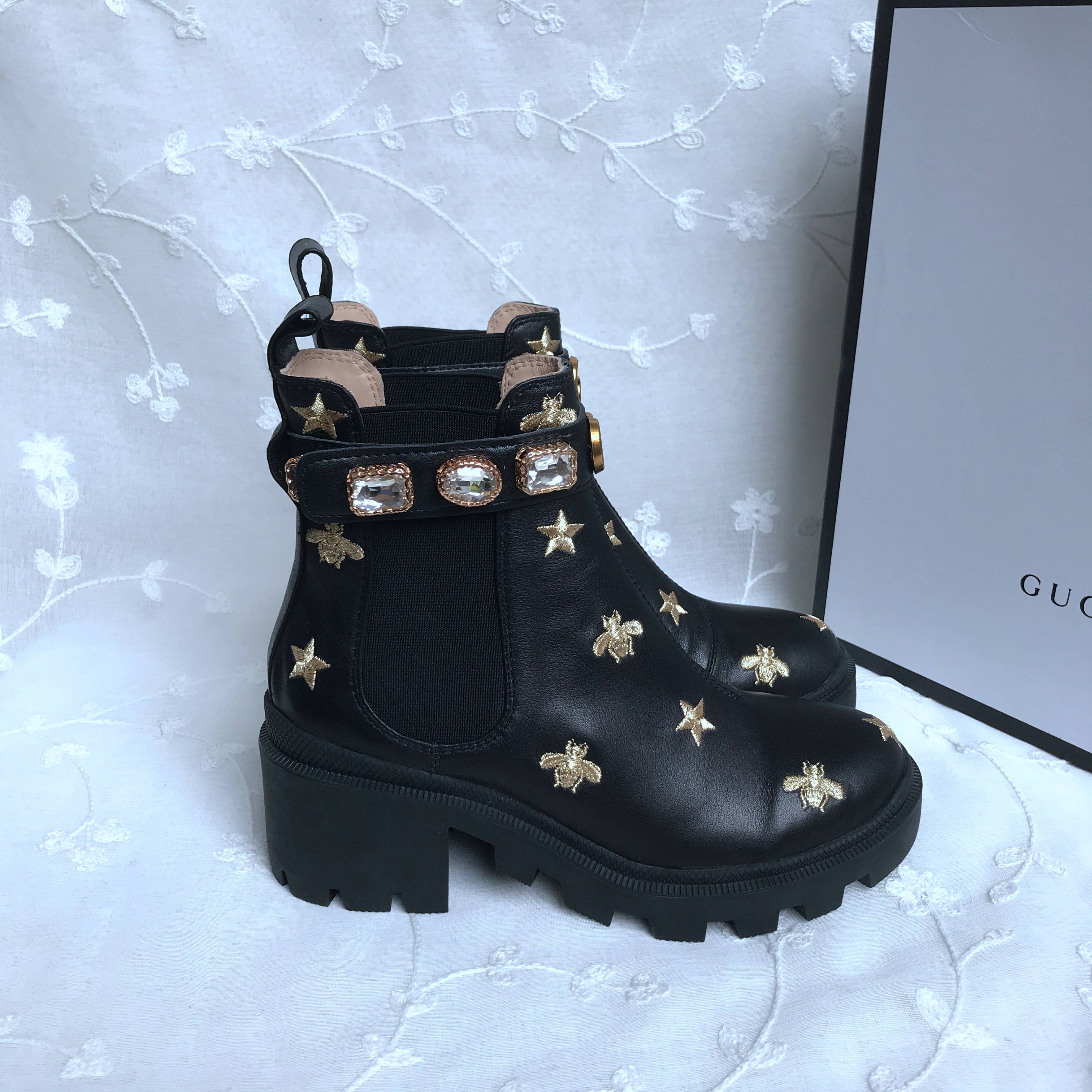 Gucci Bee Boots 452117